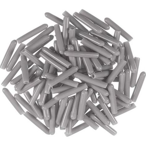 Capuchons pour lave-vaisselle Panier,100 pcs Capuchon du lave-vaisselle Capuchons pour Dents Dans Lave-vaisselle Paniers en PVC Universelle Broches de Protection Antirouille et Anti-rayures Gris (1/5)