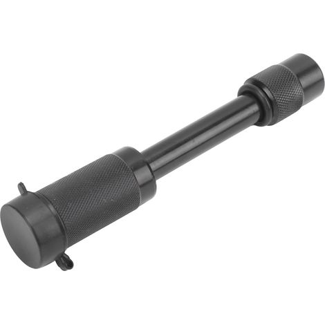 Serrure d'attelage remorque 5/8in, axe en alliage d'aluminium, noyau en forme de fleur, 2 clés incluses, universelle pour caravanes et camping-cars (1/5)