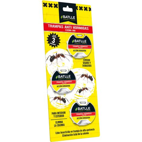 Semillas Batlle 740012UNID - Anti formiche, 3 x 5 g
