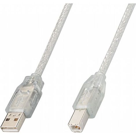 USB 2.0 Kabel zu transparent 3m