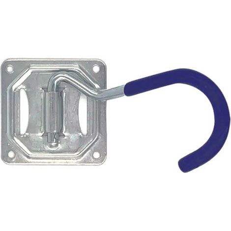 Gancio Parete Soffitto Corto Portabici ART.822 Ø 9 mm 6 Pezzi
