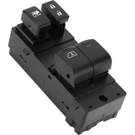 Interrupteur de commande de vitre électrique 25401-ZN60A, compatible avec les modèles Nissan Altima de 2008 à 2013, commande toutes les vitres électriques, interrupteur principal côté conducteur.