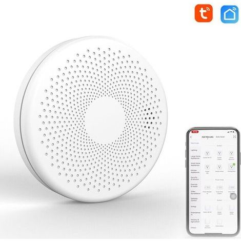 Ikodm – Détecteur de fumée et de monoxyde de carbone intelligent – Alarme sonore  85 dB – Connectivité Wi-Fi 2.4G – Installation facile avec support inclus - WIFI 2 EN (1/5)