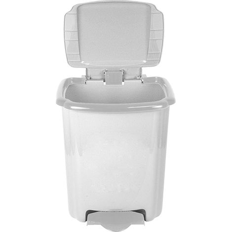 Cubo higiénico blanco con pedal 20 Lt 6752 Universal