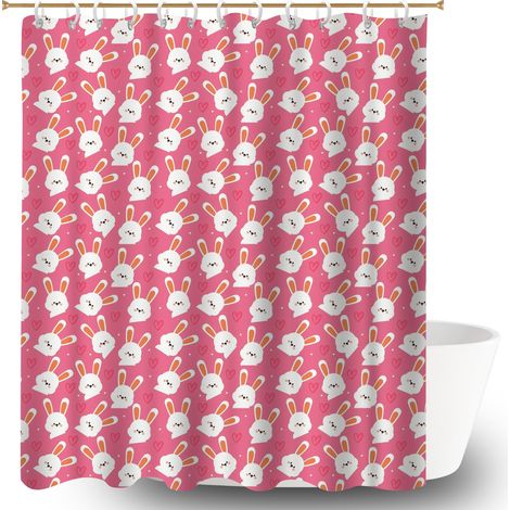Rideau polyester pour douche 180x180 aéré polyester pour salle de bain pour se sentir en vacances chez soi (1/5)
