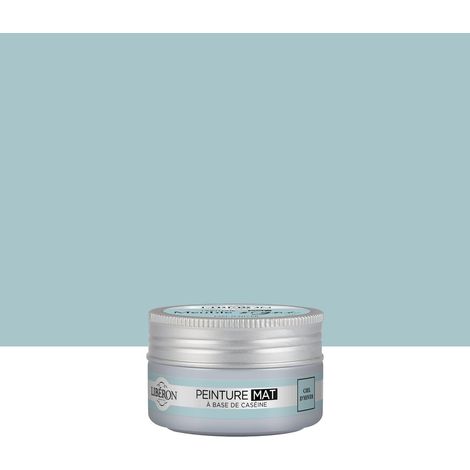 Pintura para muebles y carpintería de caseína LIBÉRON, color azul cielo invierno mate, 75 ml. LIBERON (1/5)