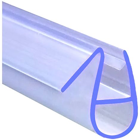Junta de Estanqueidad de 90cm, Goma para Cristal de 6 mm Mampara de Ducha (1/3)