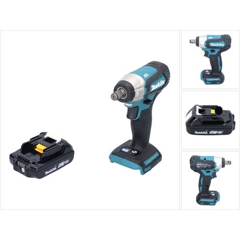 Makita DTW 181 A1 Akku Schlagschrauber 18 V 210 Nm 1/2" Brushless + 1x Akku 2,0 Ah - ohne Ladegerät