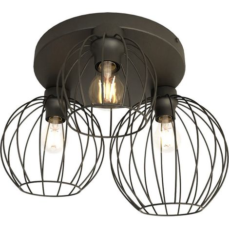 Lampada a sospensione NEST in acciaio nero opaco