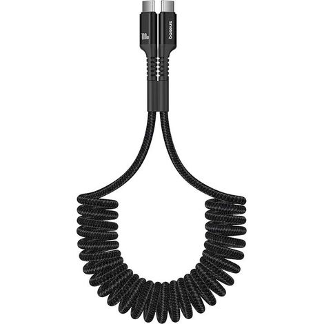 Baseus Fish-Eye USB C to USB C fast charging cable 1 m 100 W Black (1/5)