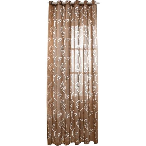 Fentre Polyester Perfor Motif Tamisant Cratif pour Salon (1/5)
