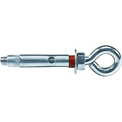 BOLSA 4 TACOS METALICOS FSL 10 ACABADO HEMBRILLA CERRADA M8x60mm 98456 FISCHER