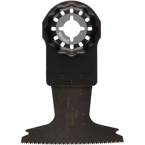 Lame Starlock Plongée 65mm - 1 Pièce - Acier HCS - 20 Dents Par Pouce - Pour Bois et Matériaux Tendres - 65x40 mm (1/4)