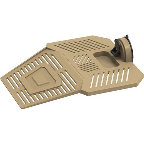 Plateforme de repos pour tortues d'aquarium, support d'alimentation et d'escalade amovible pour reptiles, île flottante, décorations pour aquariums (1/5)
