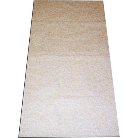 Tapis Fait Main Poils Normals 70% Coton 60x120 Écru Naturel