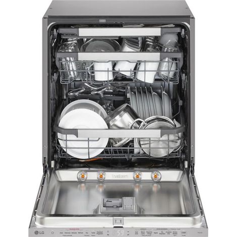 LG DB597TXSW lavastoviglie A scomparsa totale 14 coperti