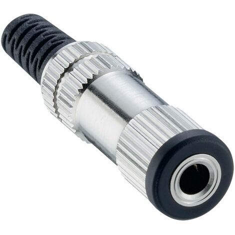 Jack 3.5 mm femelle, droit Lumberg 1520 02 Nombre de pôles: 3 stéréo argent 1 pc(s) W778451 (1/3)