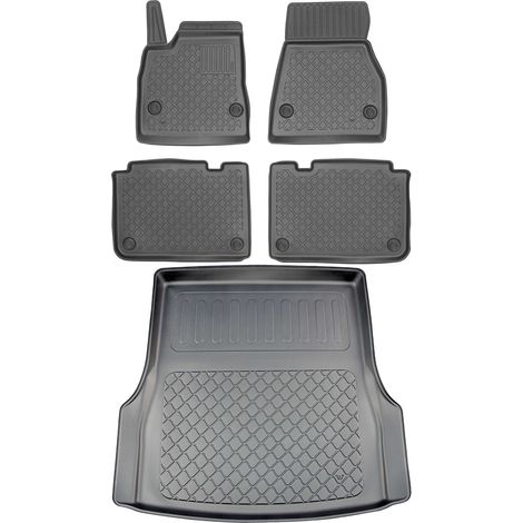 Juego de alfombrillas para coche y maletero para Tesla Model S Coupé desde abril de 2015.