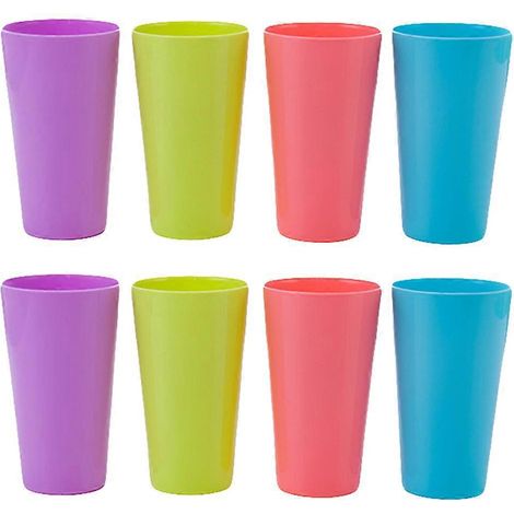 Lot de 8 tasses à café, gobelets, jeux de bar et de beer pong, seaux à pong, verres à soda-14.5X8.3X8.3CM (1/3)