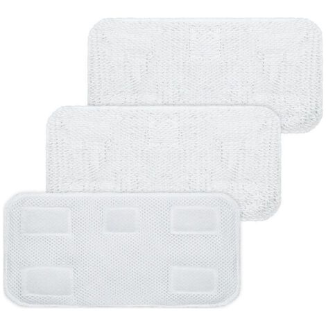 Pair Lntyq Tapis de remplacement pour tête de balai à vapeur Sienna Luna pour SSM-3006 Lot de 3 tampons en microfibre (1/5)
