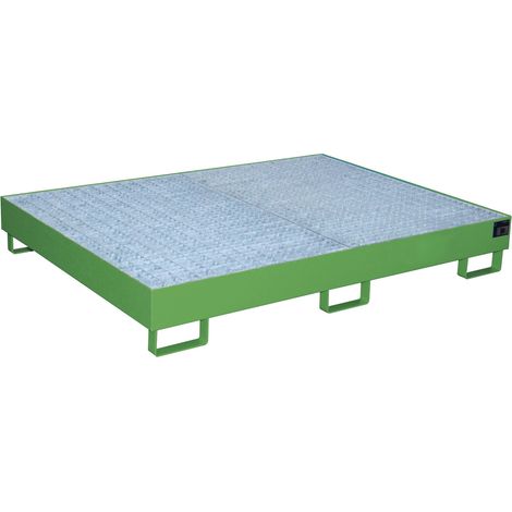 Bauer Regalwanne RW-GR 1800, lackiert, Resedagrün