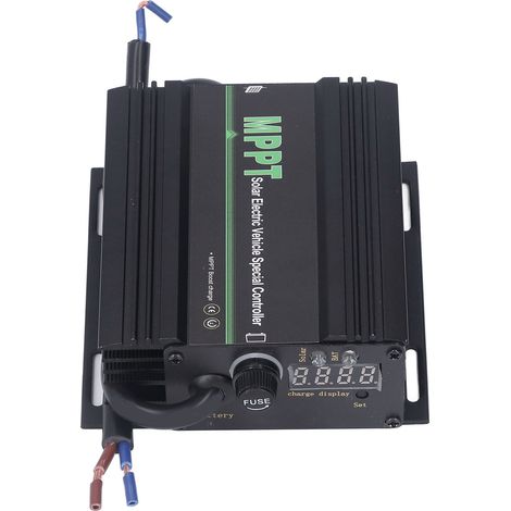 JNEVS MPPT Solarladeregler für Elektrofahrzeuge, einstellbare Spannung mit LED-Statusanzeige, intelligenter Batterieregler (1/5)