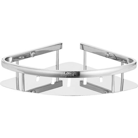 Etagère D Angle De Douche - Acier Inoxydable 304 - Design Triangulaire Pour Coin Salle De Bain - Fixation Murale Incluse - 1 Piece