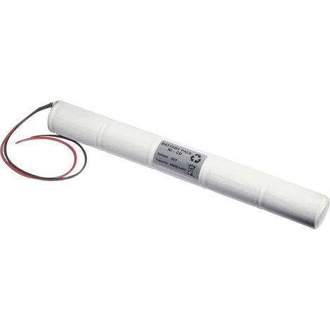 Batteria per luci di emergenza Emmerich 6D4000S con cavo 6 V 4000 mAh
