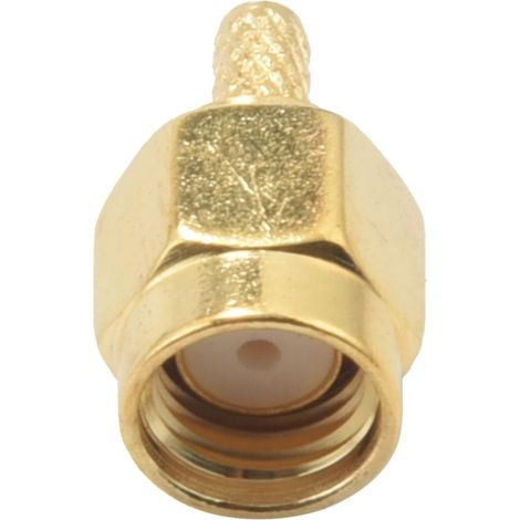Lot de 5 connecteurs adaptateurs RF SMA mâles droits à sertir RG316/RG174 (1/5)