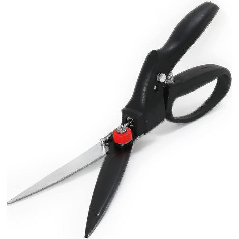 Cisaille à gazon de jardin, cisaille à main avec tête de coupe rotative à 180 degrés, idéale pour tailler différentes herbes. (1/5)