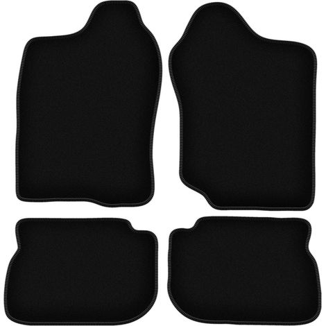 Tapis de sol BASIC en velours noir pour : Suzuki Jimny SUV (1998-2007) (1/5)