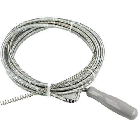 MASTERPROOF PROFESSIONAL Rohrreinigungsspirale 1,50 m x Ø 6 mm, mit Bohrspitze