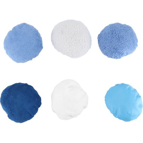 28 Polierpads aus 4 Materialien, Polierscheiben für Autos und Möbel, 28-teiliges Set (1/5)