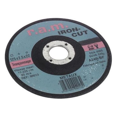 SOFOP TALIAPLAST - disque abrasif pour métaux 125mm (1/2)
