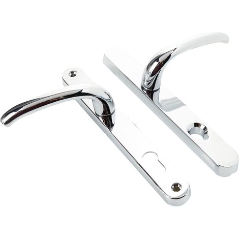 Poignée de Porte en PVC Non plastifié MK3 Sécurité, Chrome Poli (1/4)