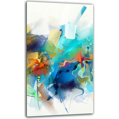 Glas-Schutzplatte für Induktion 30x52 farbig (1/5)