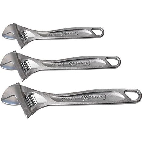 KS Tools 577.0399 Serie di chiavi regolabili a rullino,3pz.28-43mm (1/3)