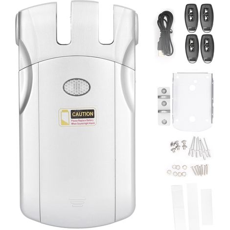 Serrure connectée invisible WAFU 019 Bluetooth Tuya, verrouillage électronique sans clé en alliage de zinc pour porte intérieure (1/5)