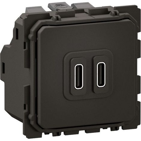 Legrand Céliane Steckdose doppelt USB Typ C modernes Design (1/2)