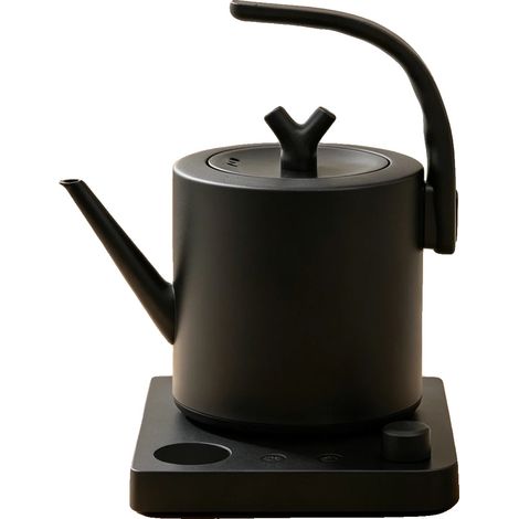 Wasserkocher, 1000 W Leistung, 1 l Fassungsvermögen, 220 V Spannung, Temperatureinstellung 40–100 °C, Edelstahl (1/5)