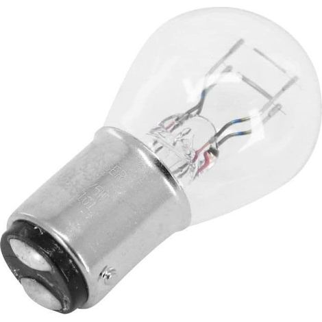 TRADE SHOP - Lampadine Di Posizione Ba15d S25 Lampadine Luminose 12v 21/5 Watt Ricambio Auto - (1/3)