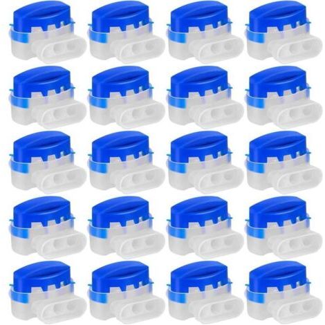 FENOPLASTICAConnecteurs de câble pour tondeuse robot Automower – Lot de 20 avec résine de remplissage – étanche et robuste (1/5)