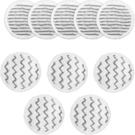 Lot de 10 lingettes lavables pour balai vapeur Shark séries S7000, S7001, T2, T21 et U6002. (1/5)