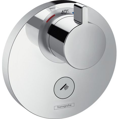 Hansgrohe ShowerSelect S Miscelatore termostatico ad incasso ad alta portata per 1 utenza e utenza opzionale, 15742000 (1/4)
