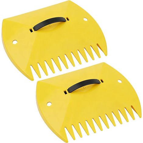 Griffeuse à Feuilles et Cueillette de Feuilles pour le Jardinage - Outil avec griffes pour la collecte des déchets Râteau à feuilles portatif - Jardin, Débris, Jardinage, Gazon , Pelouse, Activités (1/5)