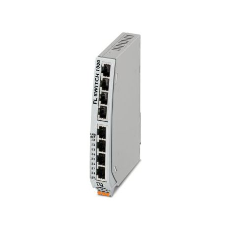 Switch Ethernet Phoenix Contact FL SWITCH 1000 8 Ports RJ45, 10/100Mbit/s 24V ( Prix pour 1 )