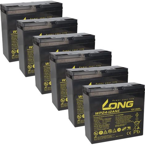 Bleiakku 72V 24Ah ( 6x 12V 24Ah) kompatibel SXT Raptor V3 u.a. (1/5)
