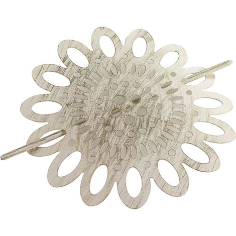 Embrasse Bicolore Mandie blanc/or (1/2)