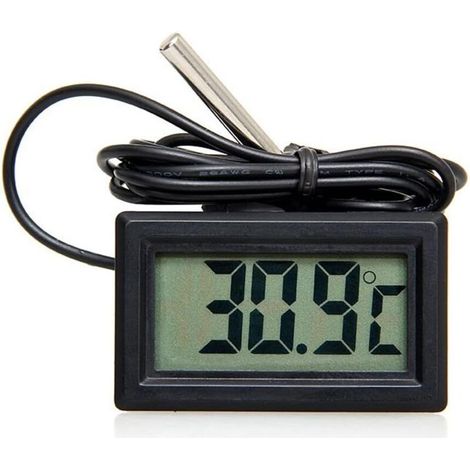 [NIE BENUTZT]Digitales Temperaturmessgerät mit LCD-Anzeige, Digitales Temperaturmessgerät mit LCD-Anzeige.