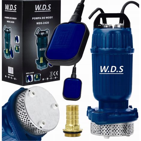 Bomba sumergible para agua limpia y sucia W.D.S. 2100W 2" 15.000 l/h + Flotador (1/5)